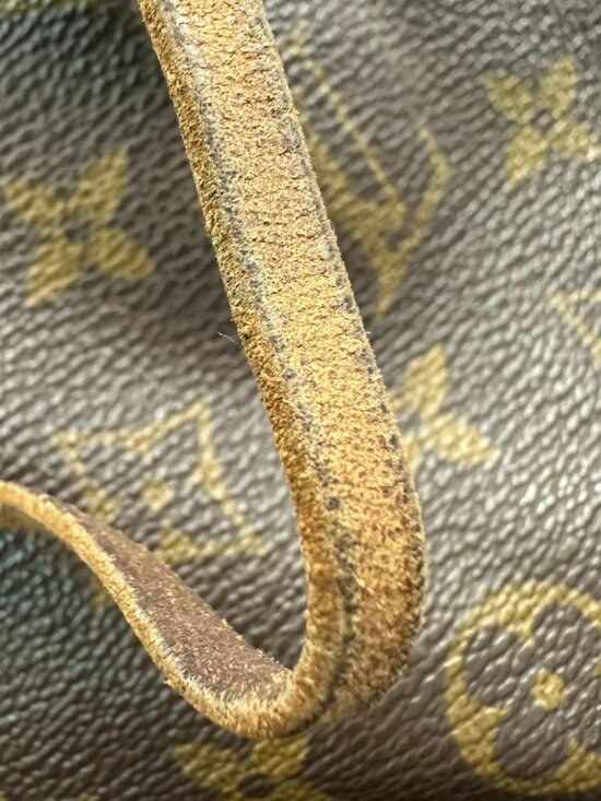 LOUIS VUITTON Montsouris GM Backpack Bag Monogram Leather Brown M51135 72CA811 main image 12